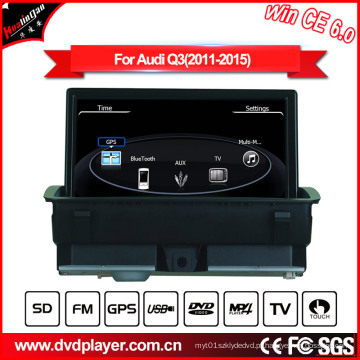 Windows Ce Car DVD Player para Audi Q3 DVD Player Bluetooth e iPod Hualingan